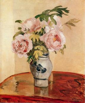 卡米耶 畢沙羅 Pink Peonies 卡米耶 畢沙羅 Pink Peonies